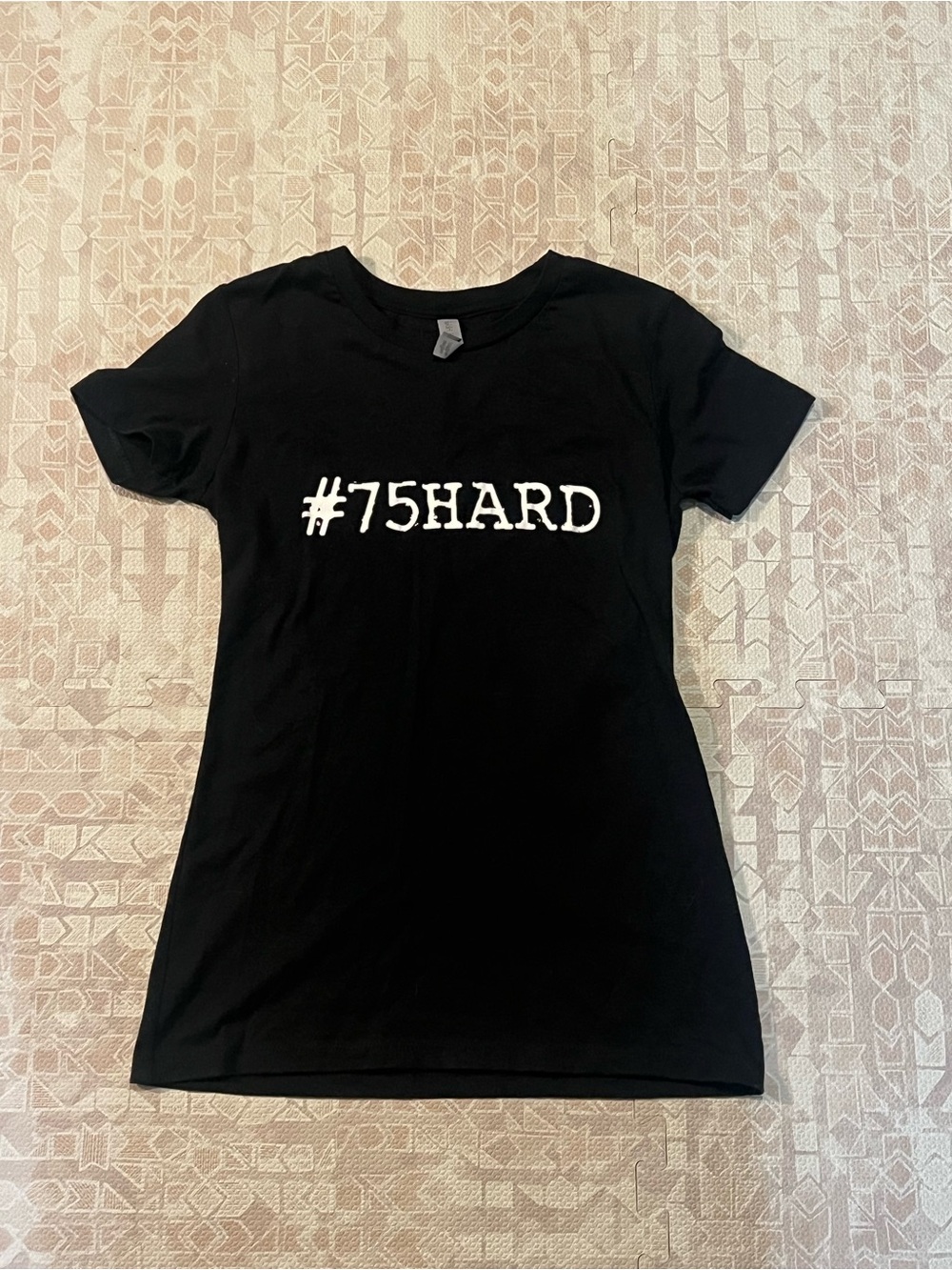 Women’s 75Hard Black Graphic Tee